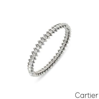 Cartier White Gold Clash de Cartier Bracelet Size 15 B6065715