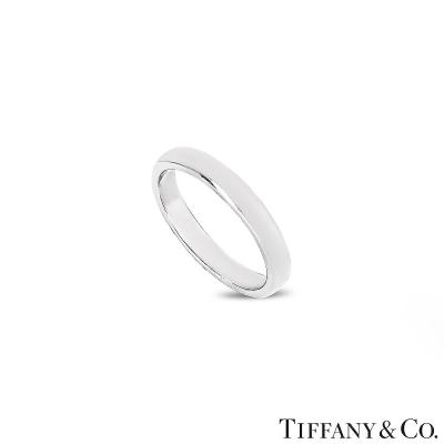 Tiffany & Co. Platinum 3mm Tiffany Forever Wedding Ring