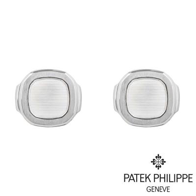 Patek Philippe White Gold Nautilus Cufflinks 205.9057G-012