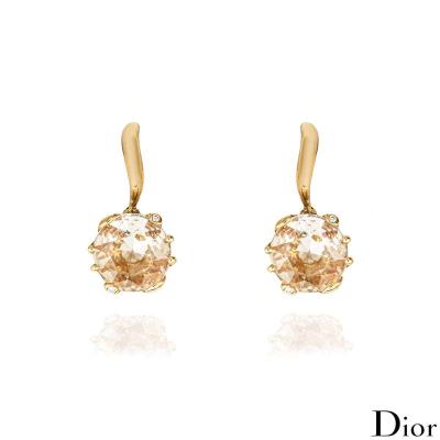 Dior Pink Gold & Morganite Oui Drop Earrings