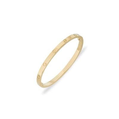Cartier Yellow Gold Plain SM Love Bracelet Size 17 B6047517