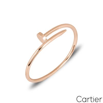 Cartier Rose Gold Juste Un Clou Bracelet Size 17 B6048117