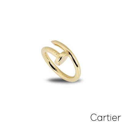 Cartier 18k Yellow Gold Juste Un Clou Ring Size 64 B4092600