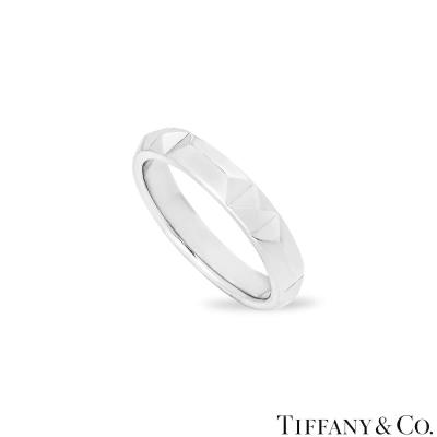 Tiffany & Co. Platinum Tiffany True Band Ring Size 59 68651948