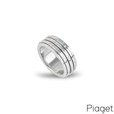 Piaget White Gold Diamond Set Possession Ring G34PO455
