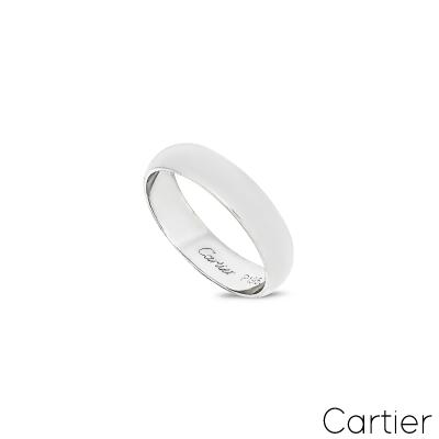 Cartier Platinum Alliance 1895 Wedding Ring B4059500