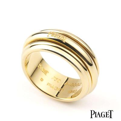 <p>Piaget 18k Yellow Gold Possession Ring</p>
