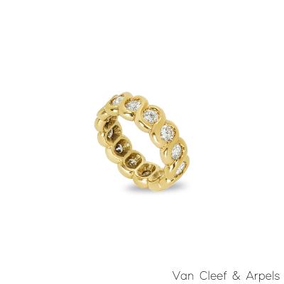 <p>Van Cleef & Arpels Diamond Eternity Ring 1.40ct G/VS</p>
