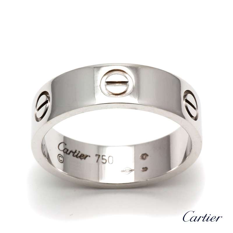 cartier ring 750 53