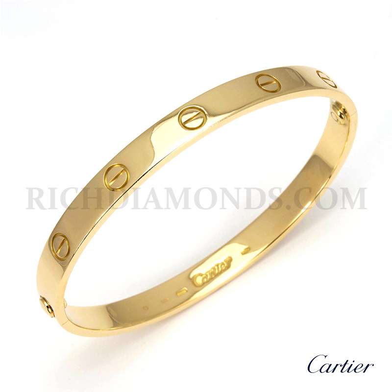 cartier love cuff size 20