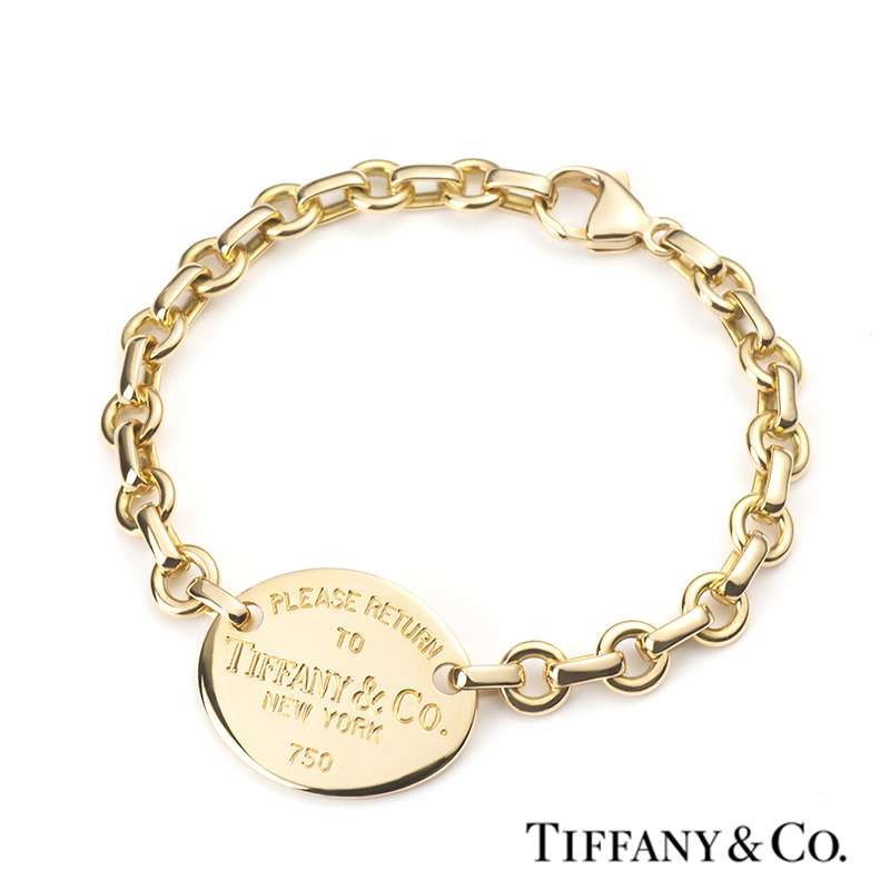 gold return to tiffany bracelet