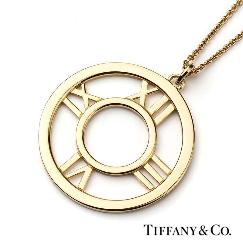 18YG Tiffany \u0026 Co. Atlas Medallion 
