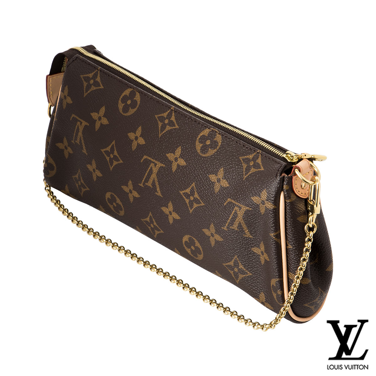 Louis Vuitton Monogram Eva Clutch Bag | Rich Diamonds