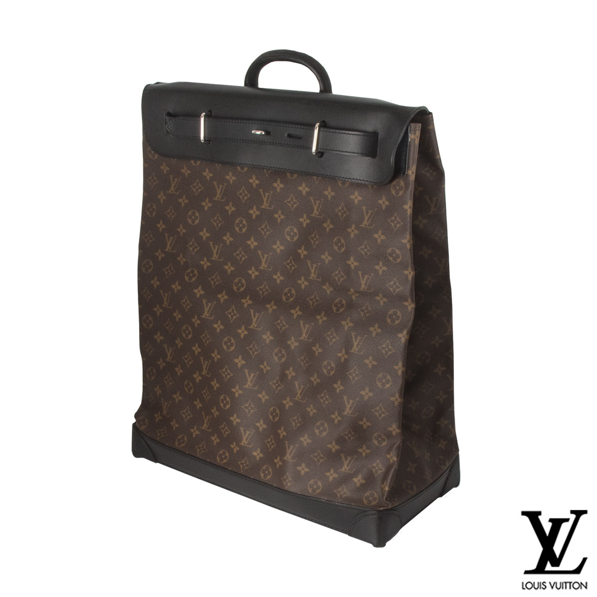 Louis Vuitton Monogram Macassar Canvas Steamer 45 Bag M56720 | Rich Diamonds