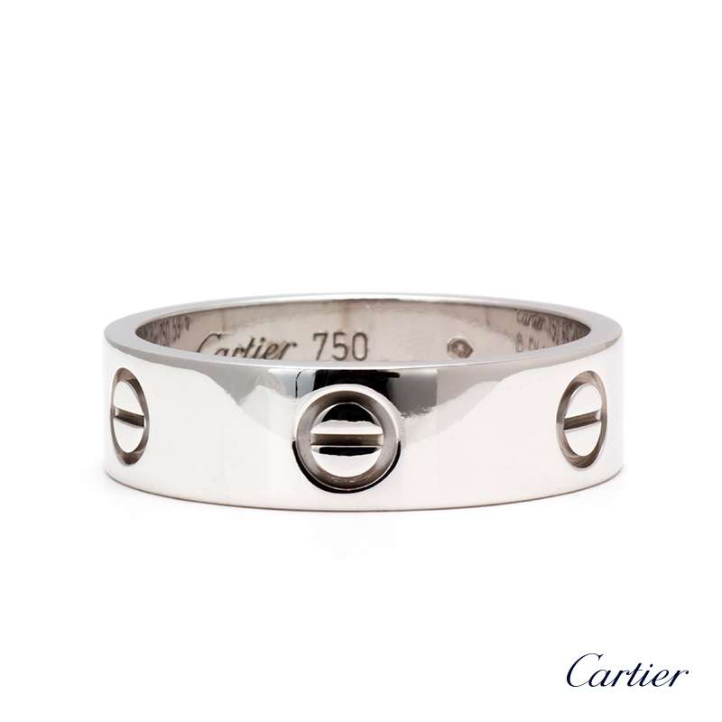 cartier love ring size 63