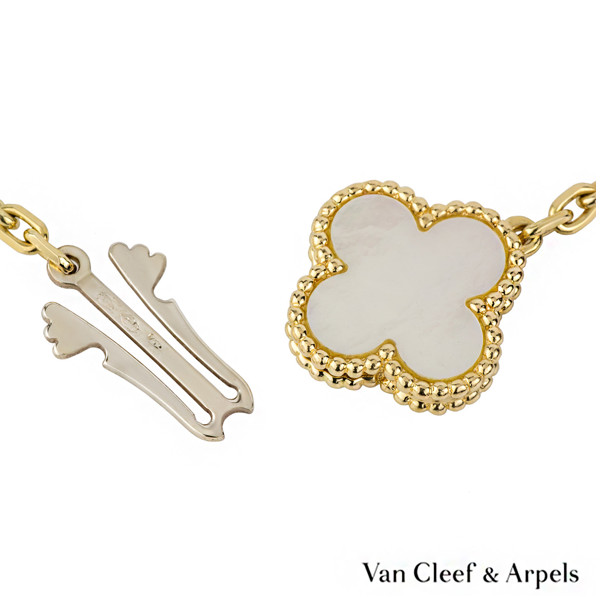 Yellow gold necklace Van Cleef & Arpels Multicolour in Yellow gold -  11623547