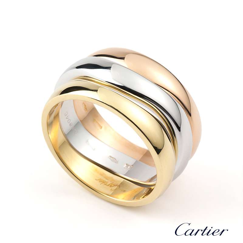 cartier trinity ring stack