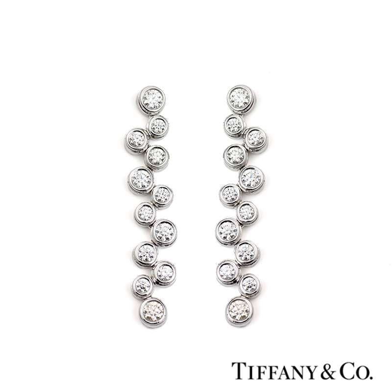Tiffany \u0026 Co. Platinum Diamond Bubble 