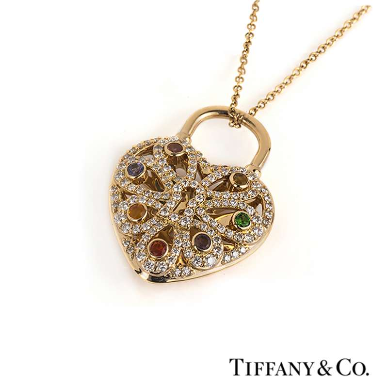 tiffany filigree heart