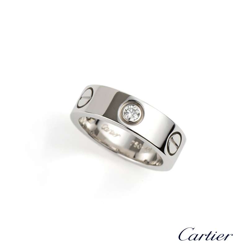 cartier love ring diamond size