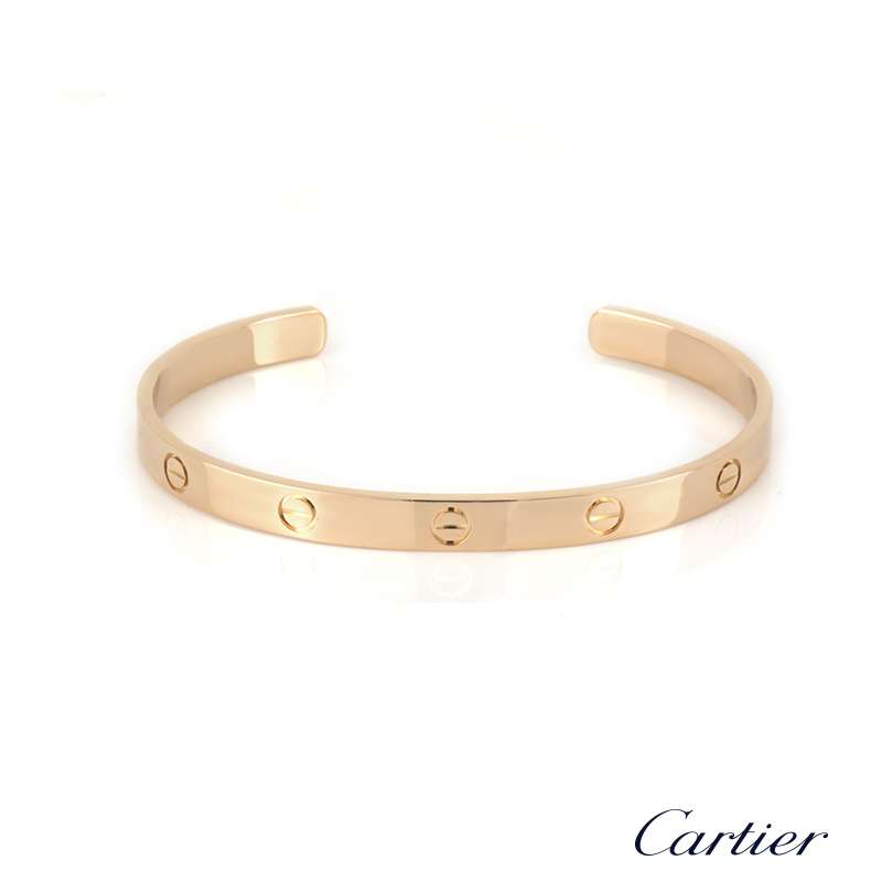 cartier open love bracelet