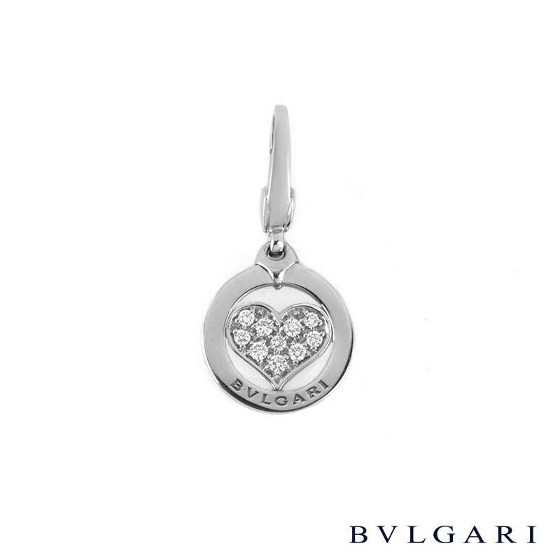 bvlgari heart charm