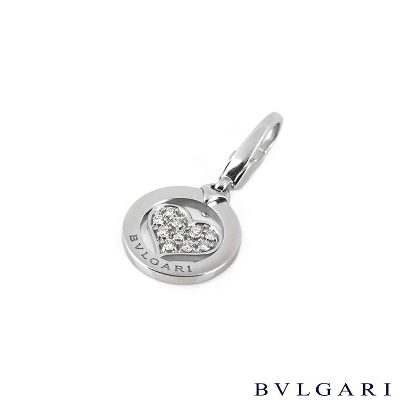 bvlgari heart charm