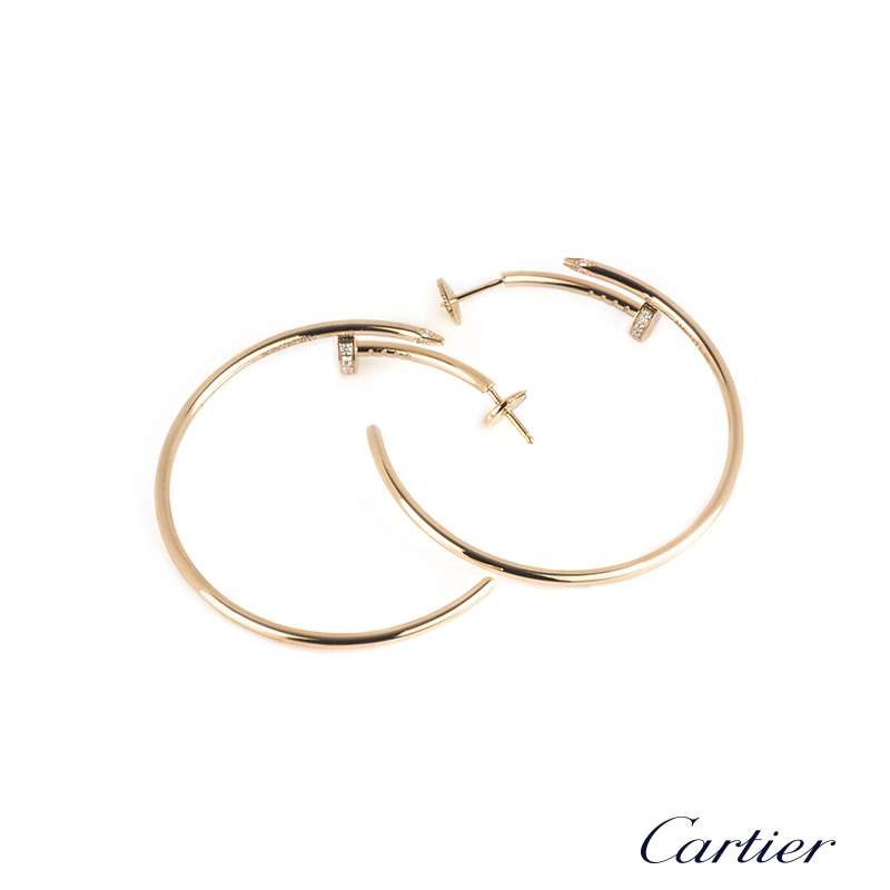 cartier nail hoops