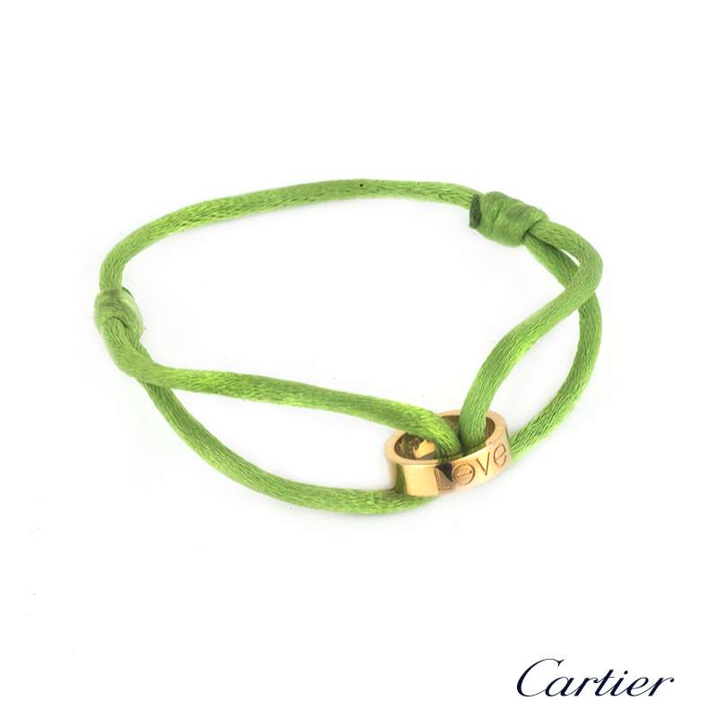 cartier love bracelet with cord