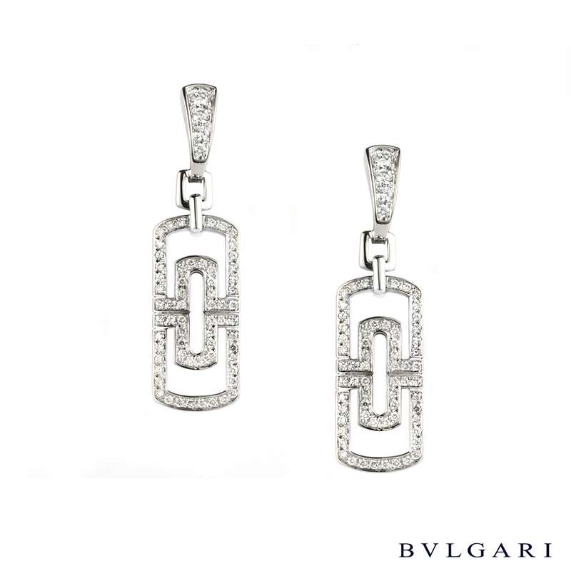 bvlgari drop earrings