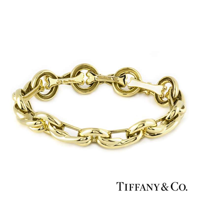 Tiffany & Co. 18k Yellow Gold Paloma Picasso Bracelet | Rich Diamonds