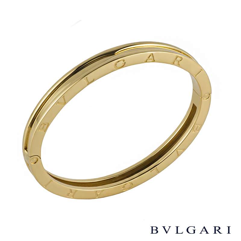 bvlgari gold bangle