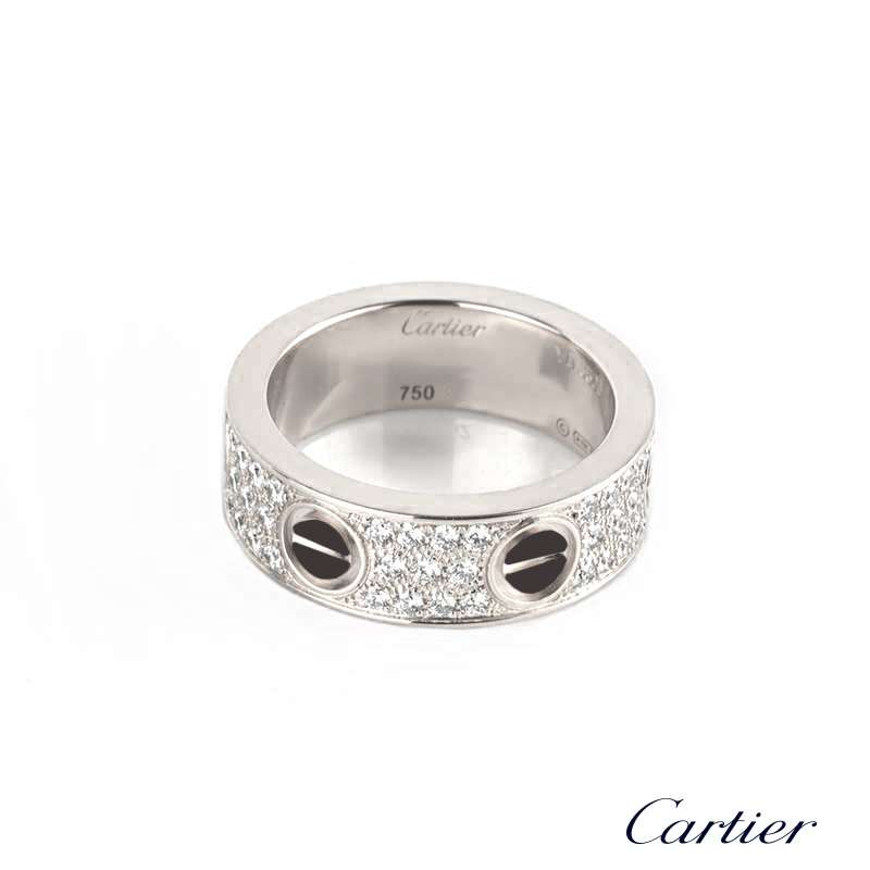 New Louis Vuitton Empreinte 18k White Gold Diamond Ring For Sale at 1stDibs   cartier ring 750 love 52833a, anillo cartier 750 love 52833a precio, louis  vuitton diamond ring