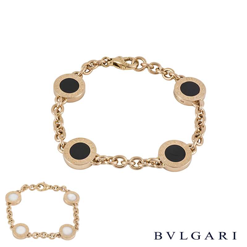 bvlgari onyx bracelet