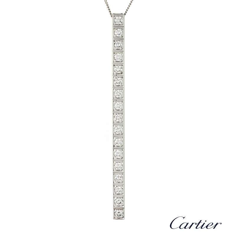 Cartier 18k White Gold Diamond Set 
