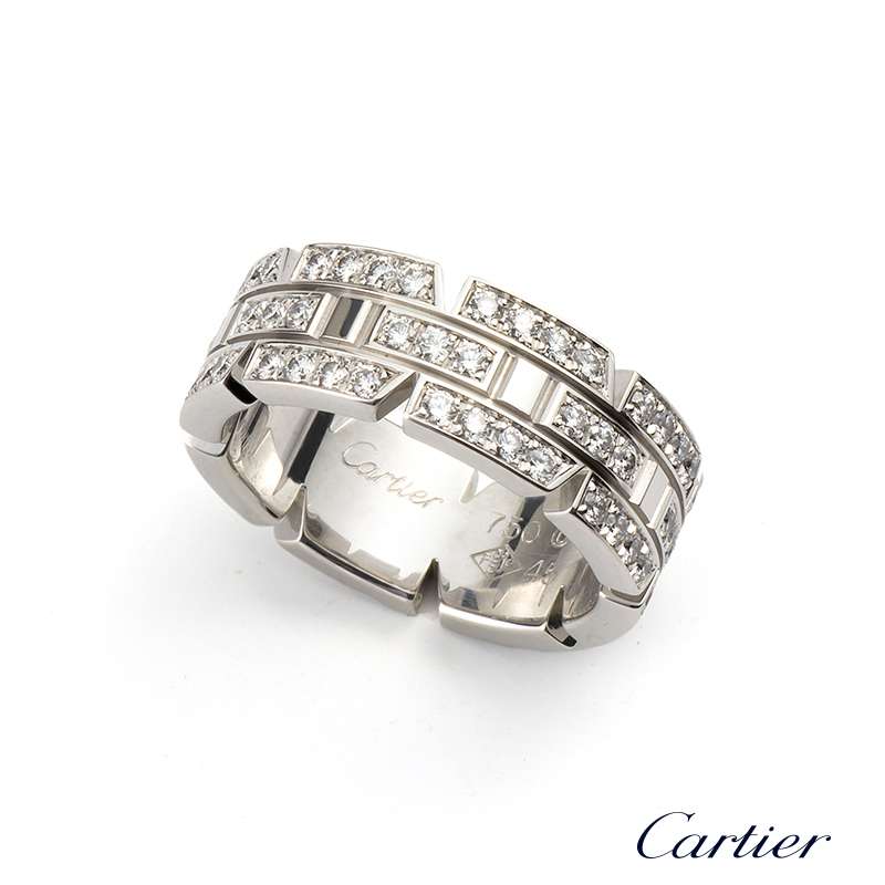 cartier tank francaise wedding band