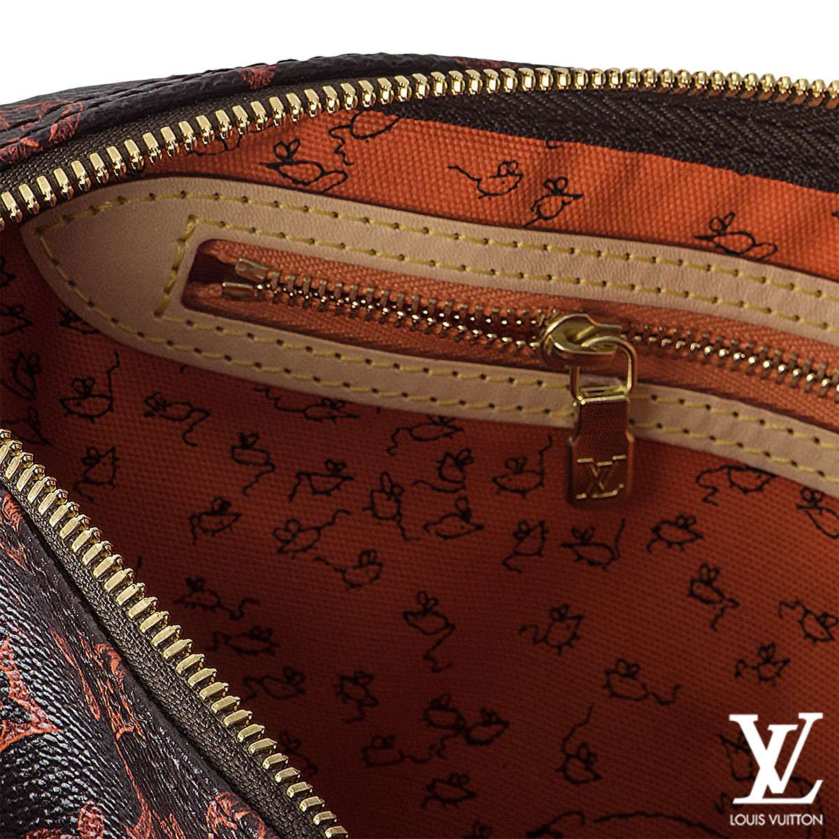 LOUIS VUITTON Paname Monogram Grace Coddington Catogram Shoulder Bag-US