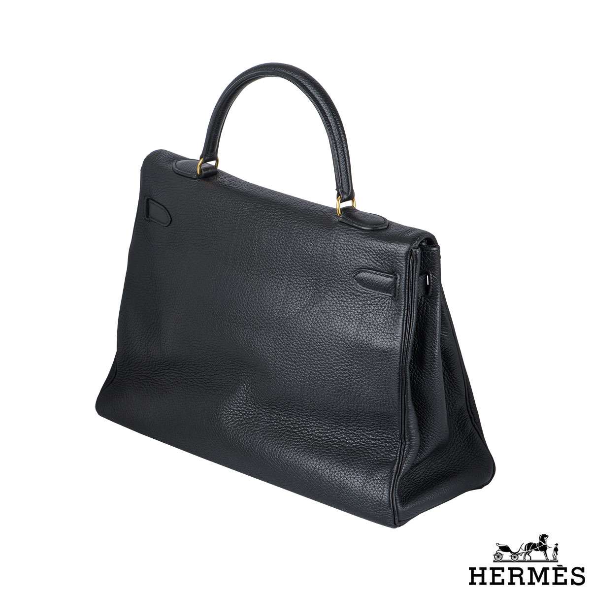 Hermes Vintage Kelly 35cm Handbag | Rich Diamonds