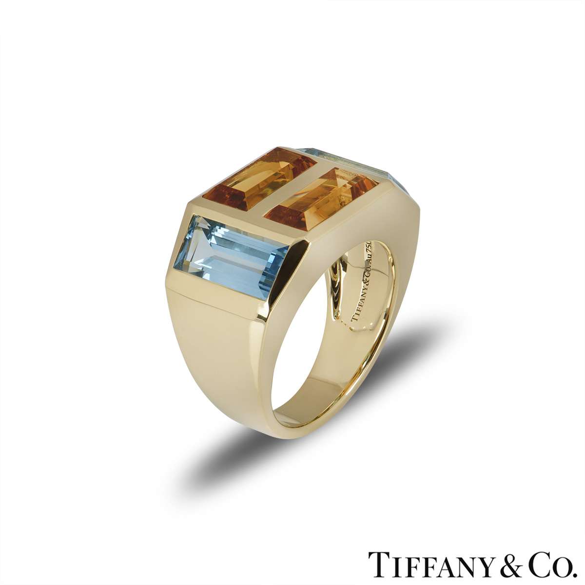 Tiffany & Co. Yellow Gold Paloma Picasso Studio Ring | Rich Diamonds