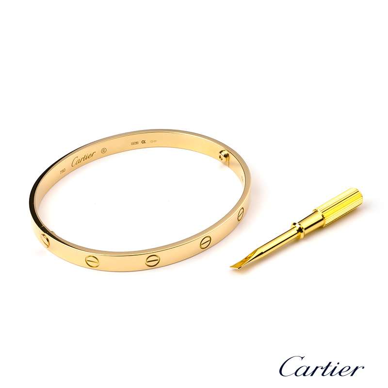 cartier love bracelet size 22