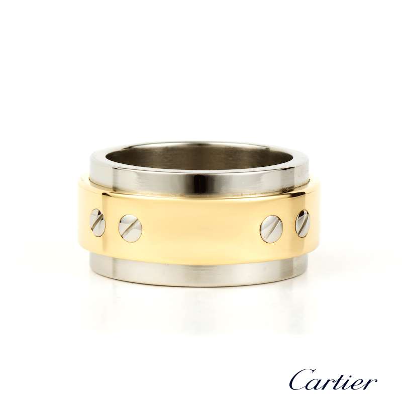 Cartier 18k Yellow Gold and Steel 