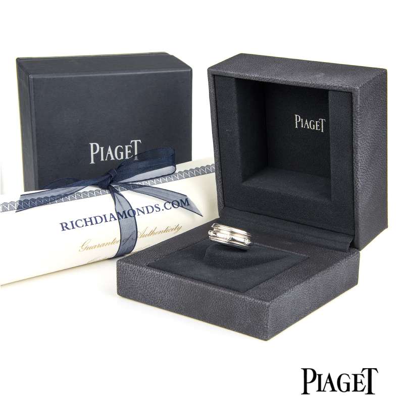 Piaget 18k White Gold Possession Diamond Ring G34PA700 | Rich Diamonds