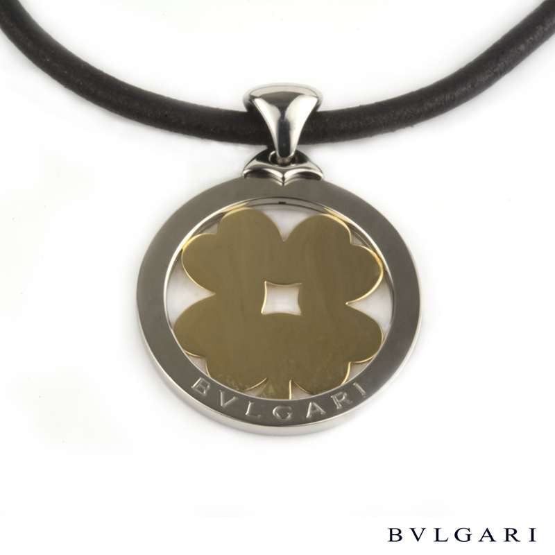 bulgari clover necklace