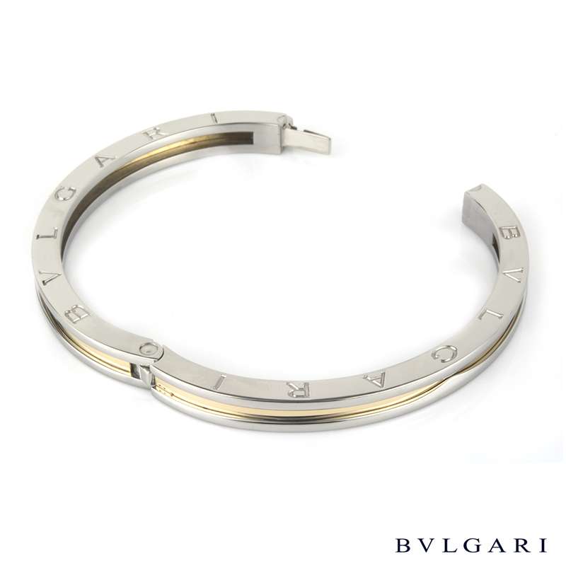 bvlgari steel bracelet