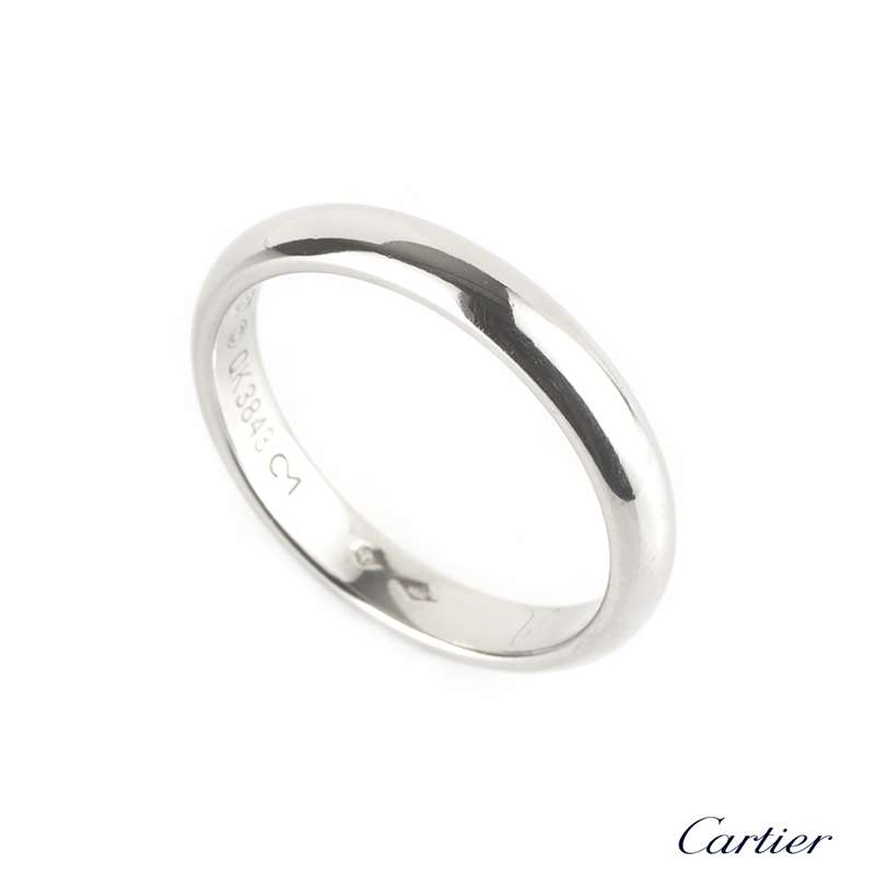 cartier 3.5 mm wedding band