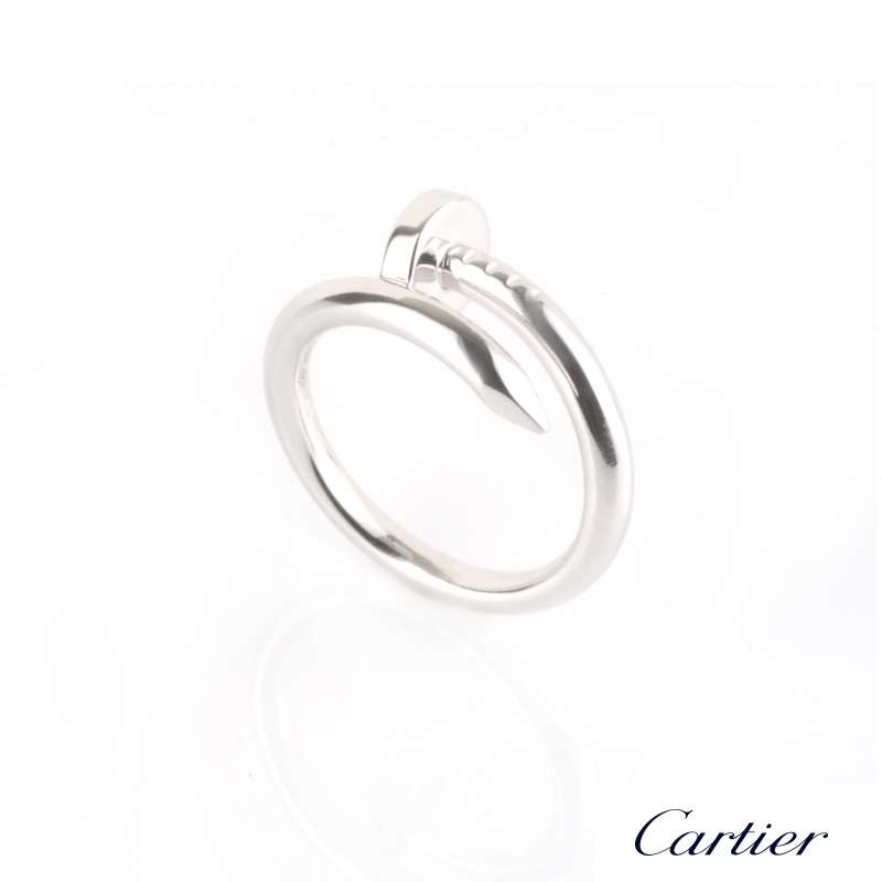 CRB4222500 - Vendôme Louis Cartier Wedding Ring - White gold - Cartier