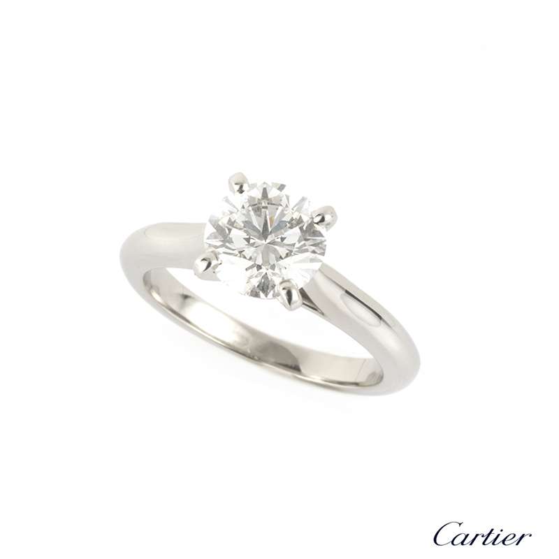 cartier ring with stone