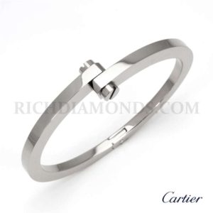 18WG Cartier Knot Bangle