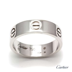 18WG Cartier Love Ring size 53