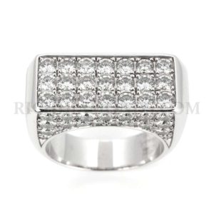 18WG Chopard Pave Ring